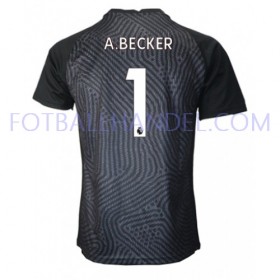 Herre Fotballdrakter Keeper Liverpool Alisson Becker 1 Hjemme 2020-21 Kortermet
